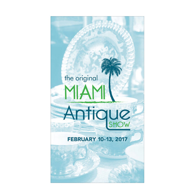 The Original Miami Beach Antique Show mobile add graphics